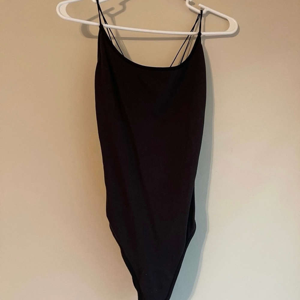 Sally Hicks Black Bodysuit
